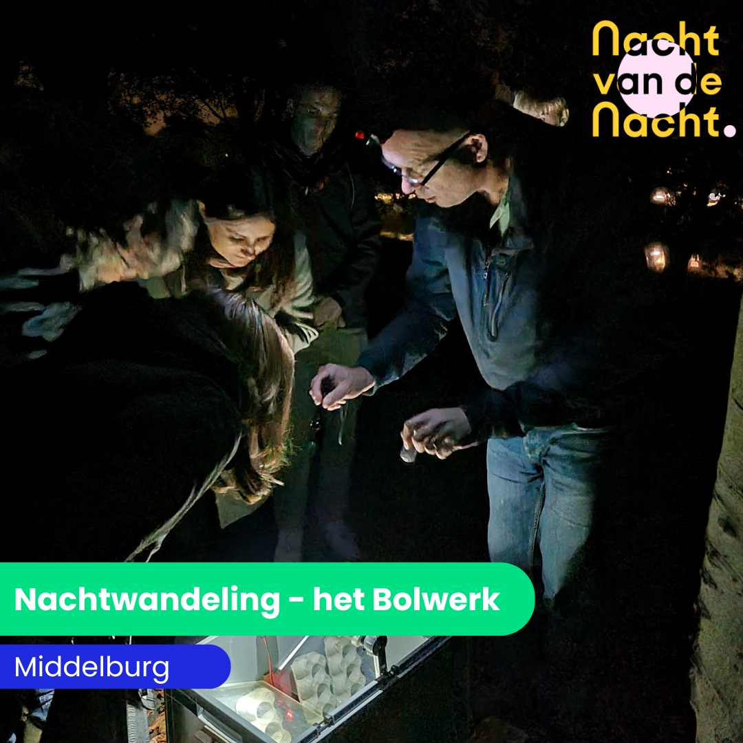 Licht uit, Nacht aan op Nacht van de Nacht Bolwerk Wandeling Middelburg