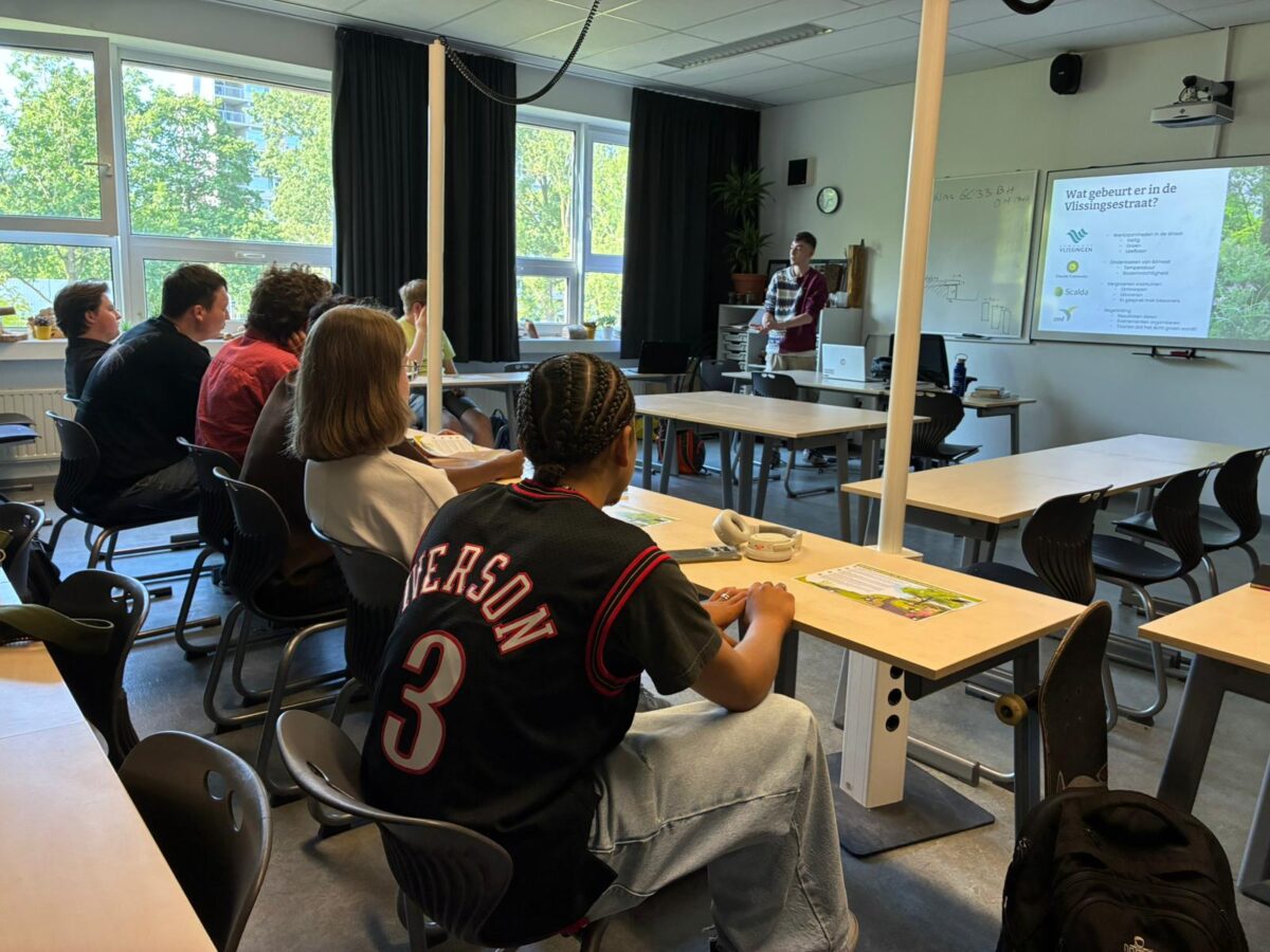 ZMf verzorgt studenten gastles over het belang van vergroening